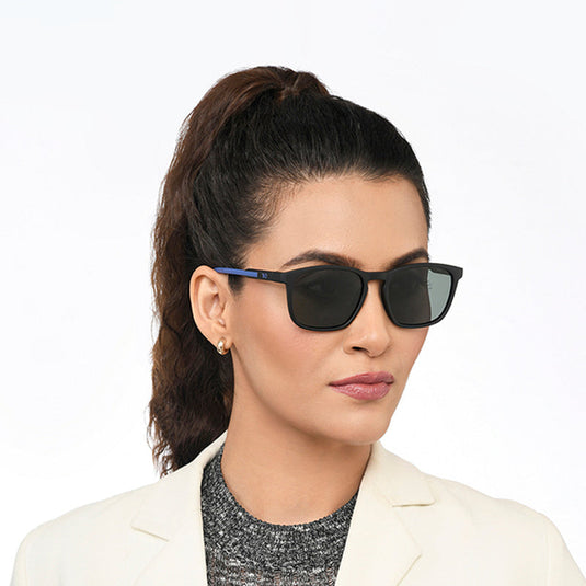 Rim round sunglasses