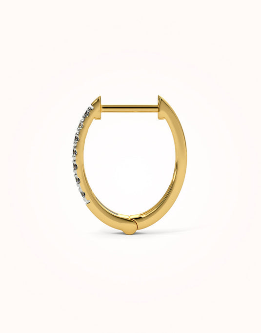 Adney hoop earrings