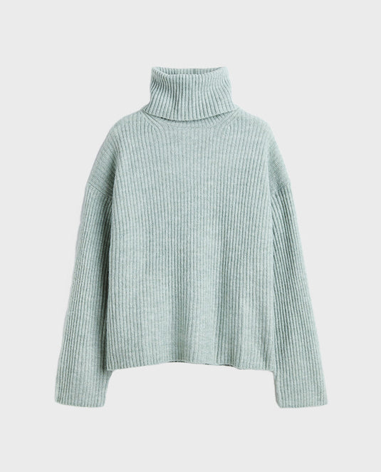 Polo neck jumper