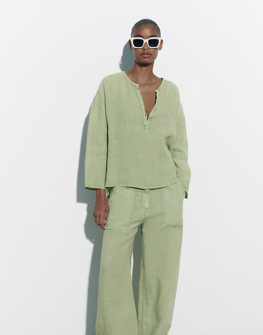 Fabric oversize shirt