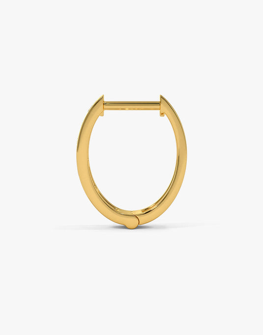 Classic hoop earrings