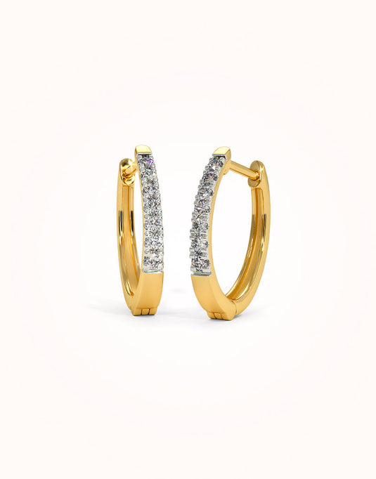 Adney hoop earrings