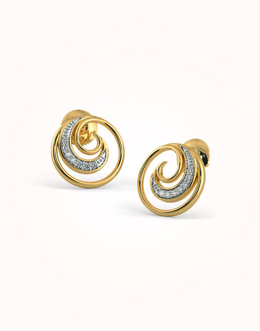 Amphine stud earrings