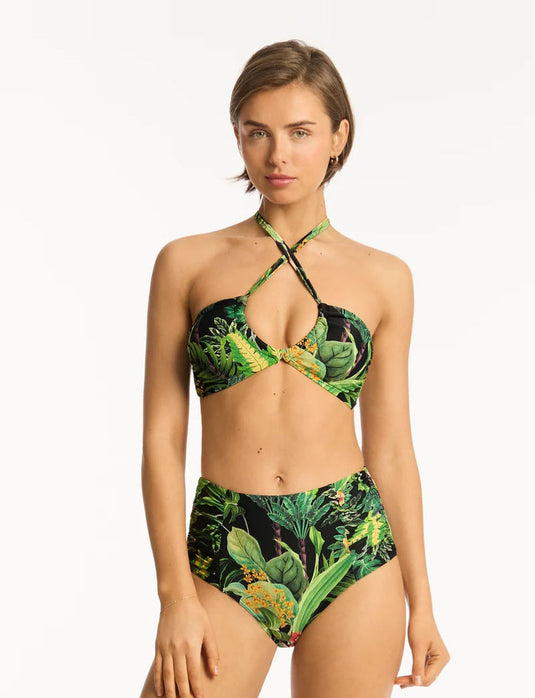 Lotus halter bandeau