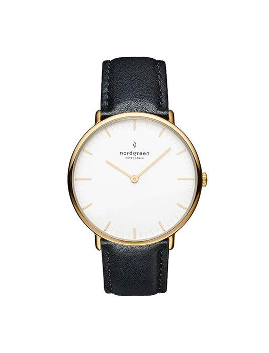 Gold dial watch